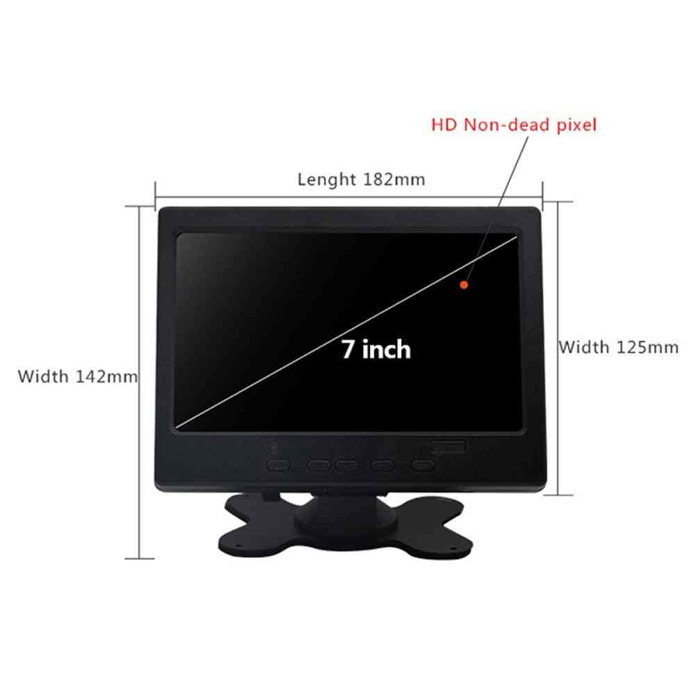 Hdmi Touch Mini Small Lcd / Cctv Full Hd Portable Monitor For Car Reverse View