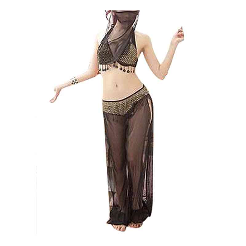Women's Belly Dance Costumes With Veils