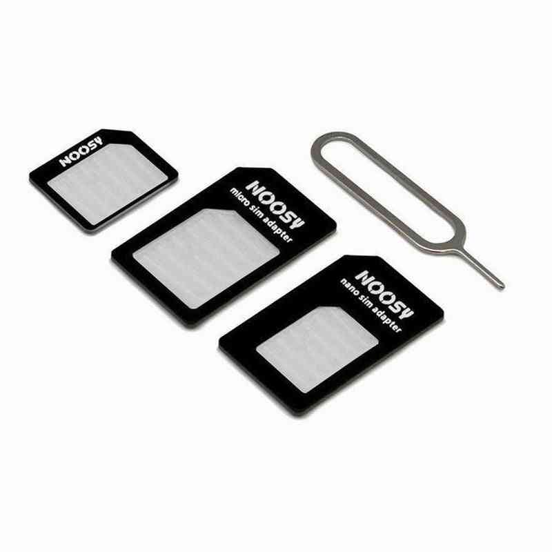 Micro Nano Sim Card Adapter Connector Kit