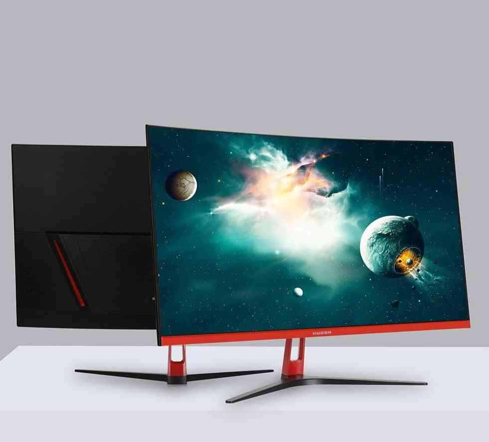 24 Inch Tft/lcd Curved Monitor For Gaming Vga/hdmi Interface