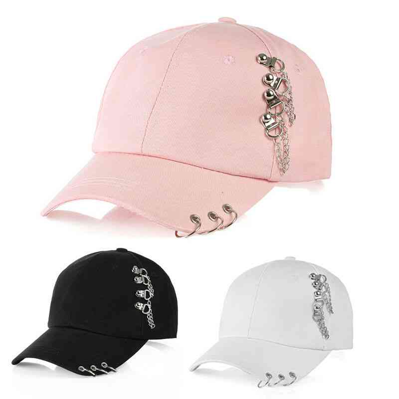 Fashion Sport Baseball Cap With Rings