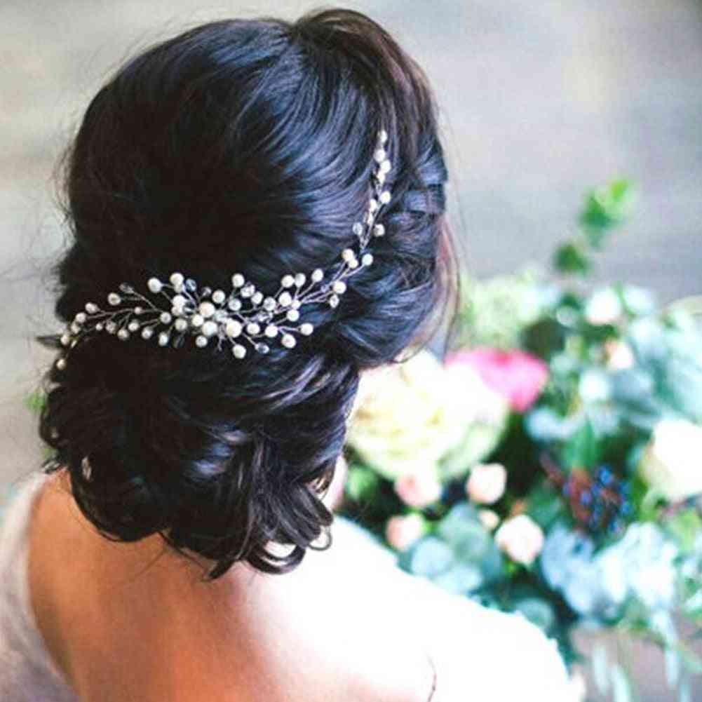Styling parel haarspeld, bruid hoofddeksels ornamenten accessoires