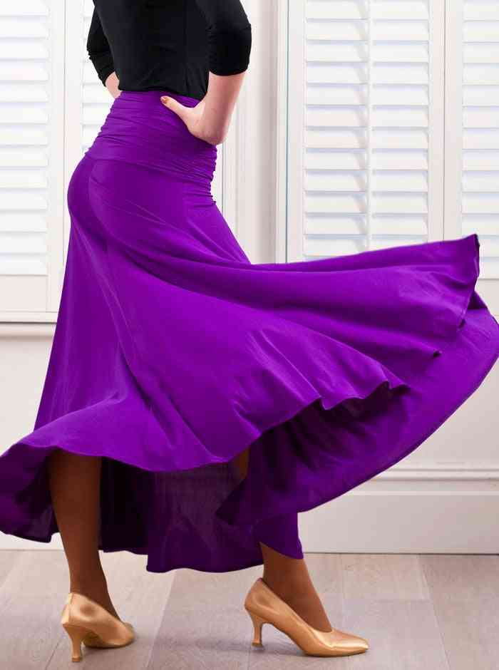 Flamenco Ballroom, Latin Salsa, Dance Costumes, Skirt