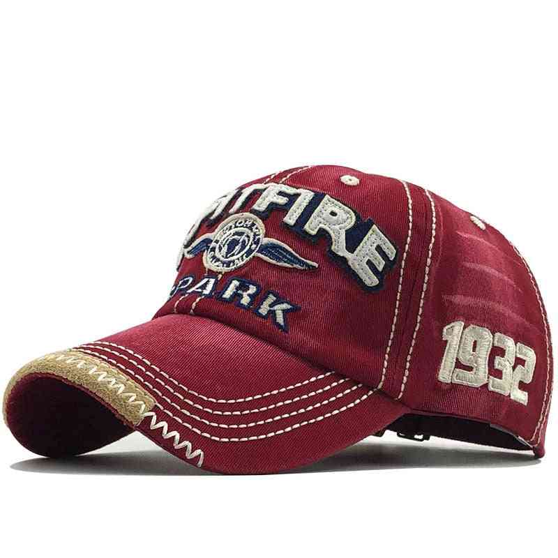 New Fish Bone Men's Baseball Cap - Women's Snapback Embroidery Hat