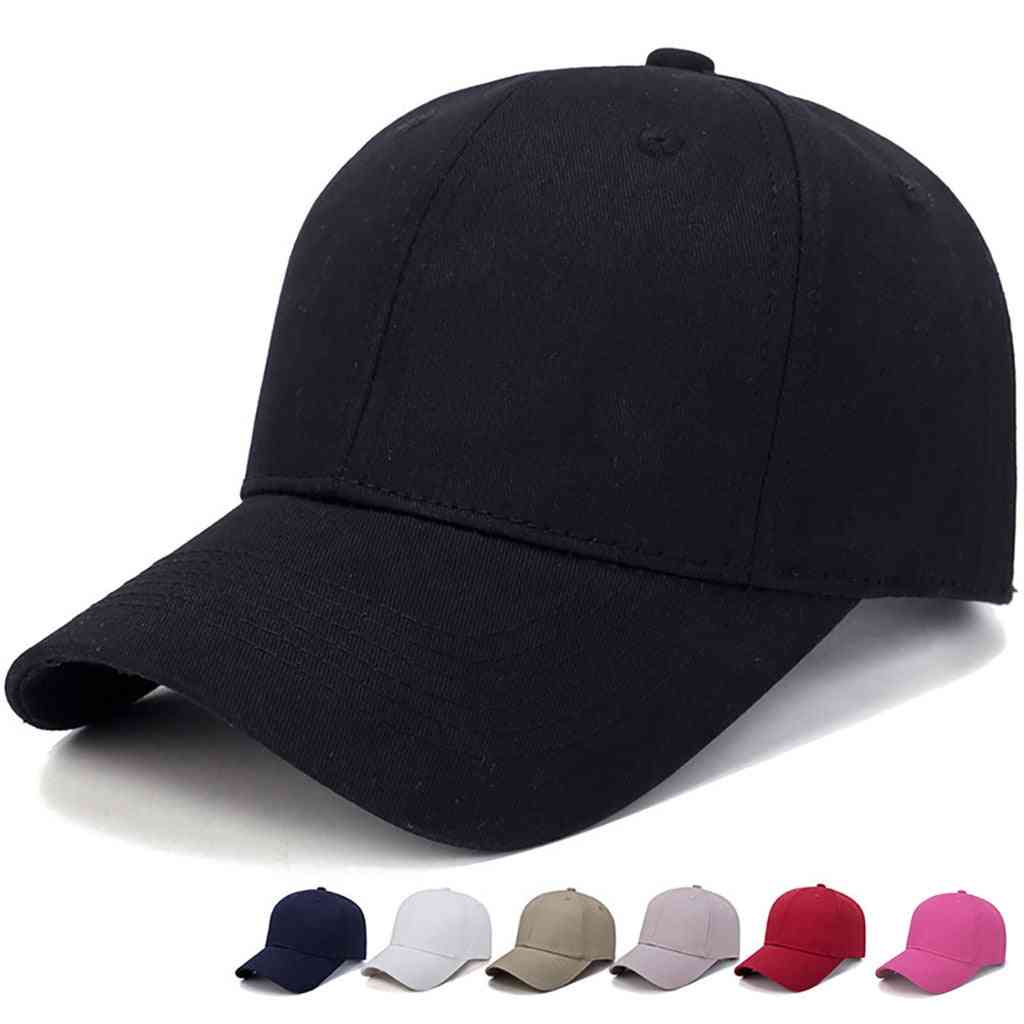 Cotton Light Board Solid Color Outdoor Sun Hat, Cap