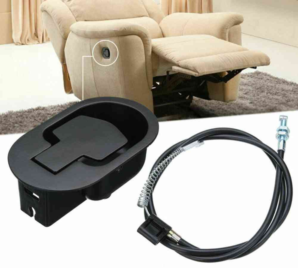 Metal Chair/ Sofa Easy Install Release Lever Cable Recliner Handle Set