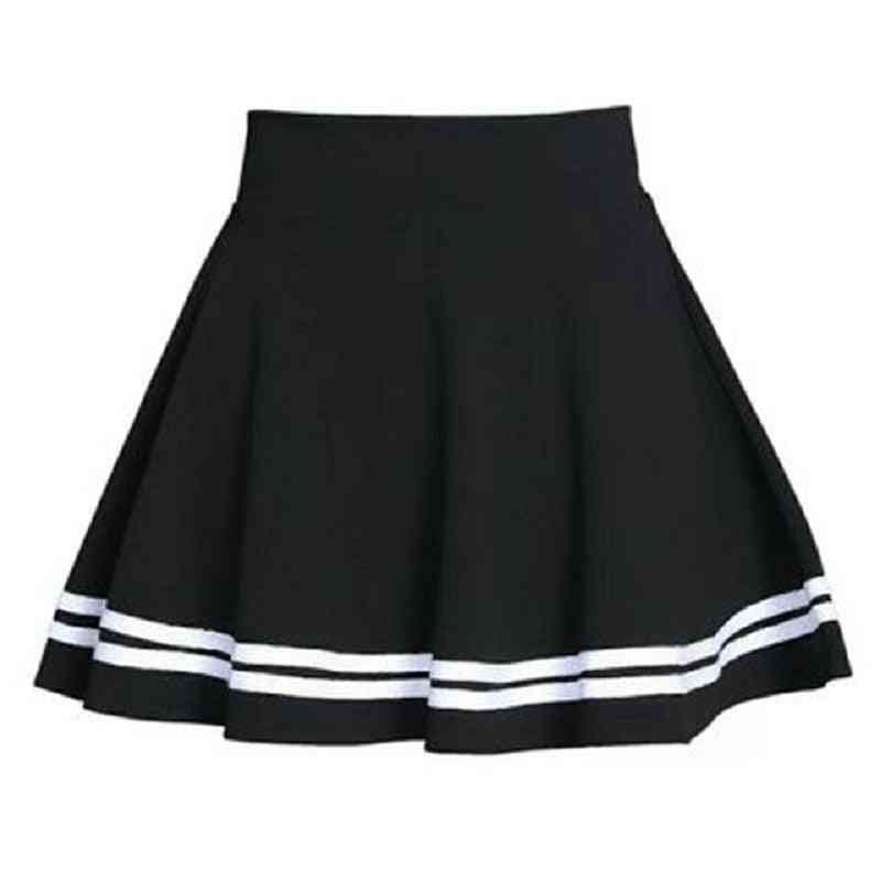 Women Skirt, Winter & Summer Elastic Faldas Midi School Skirts