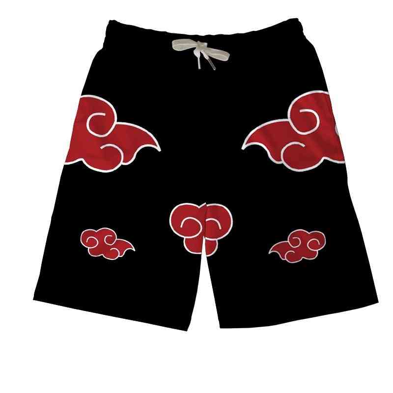 Printed Leisure Beach Pants, Men Fashion Pattern Quick-drying Swim Shorts