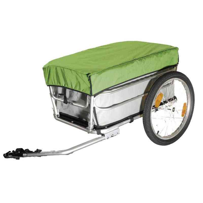 Aluminum Alloy Frame Luggage Cart, Bicycle Cargo Trailer With Rain Cover