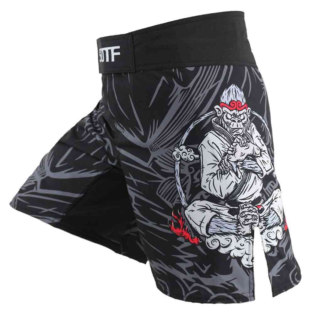 Boxing Sports Fitness, Monkey Personality Breathable Loose Shorts