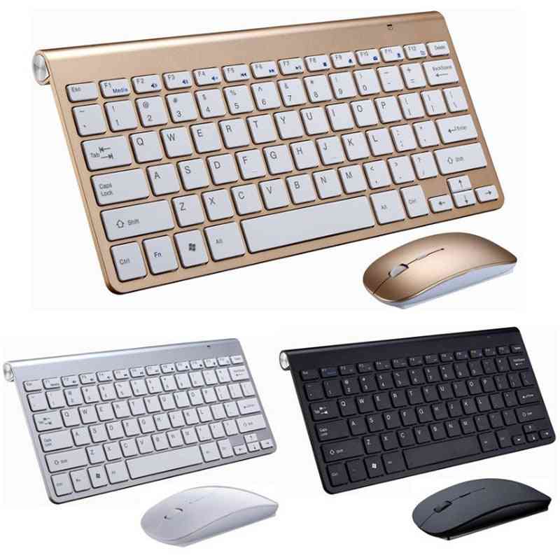 Portable Mini Keyboard Mouse Combo Set For Notebook Laptop