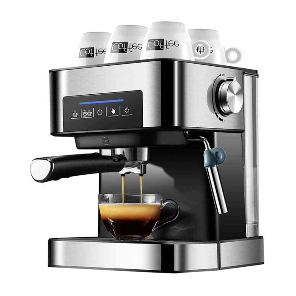 Espresso Stainless Steel Coffee Machine, Semi Automatic Tea Maker