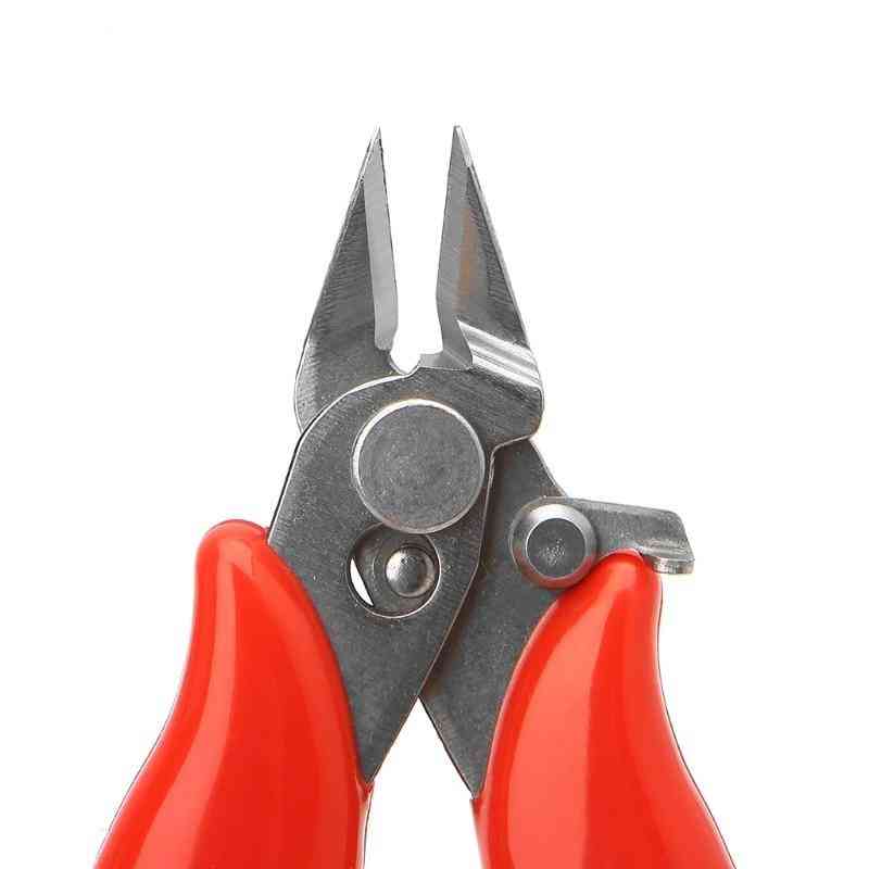 Mini Electronic Pliers, Wire Cutter Tool, Rubber Handle
