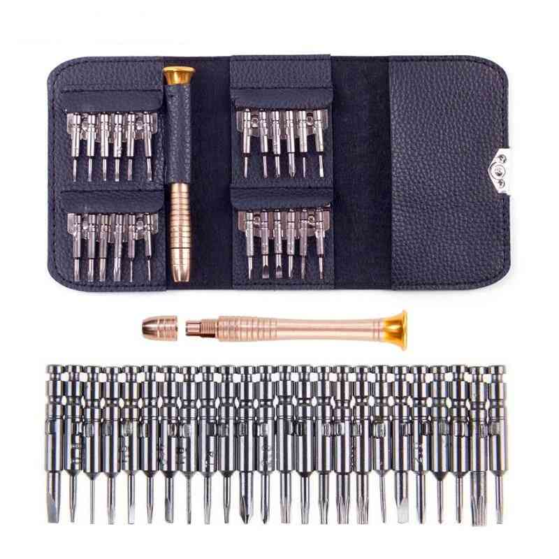 25 In 1-  Torx Screwdriver Repair Tool Set, For Iphone, Cellphone, Tablet Pc, Hand Tools