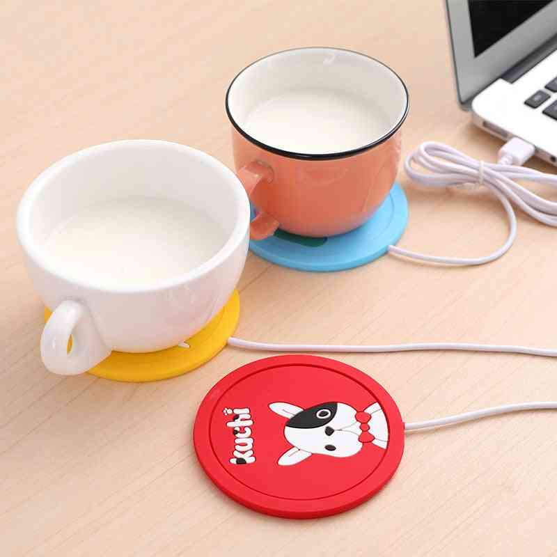 USB-Holzmaserung Tassenwärmer - Getränkewärmer