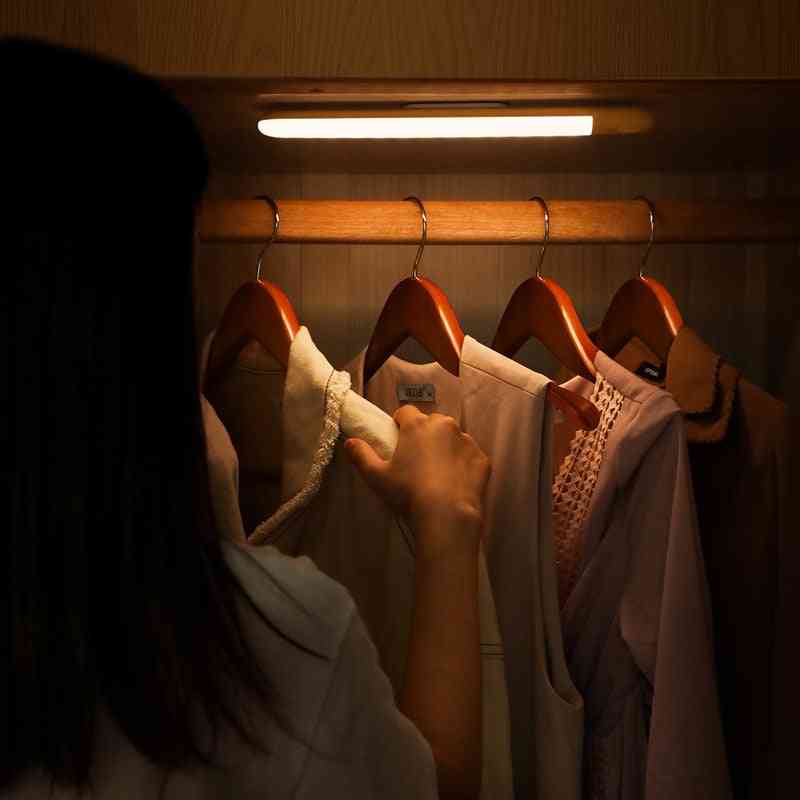 Human Body Induction Wardrobe Light, Rechargeable Usb Led Lamp