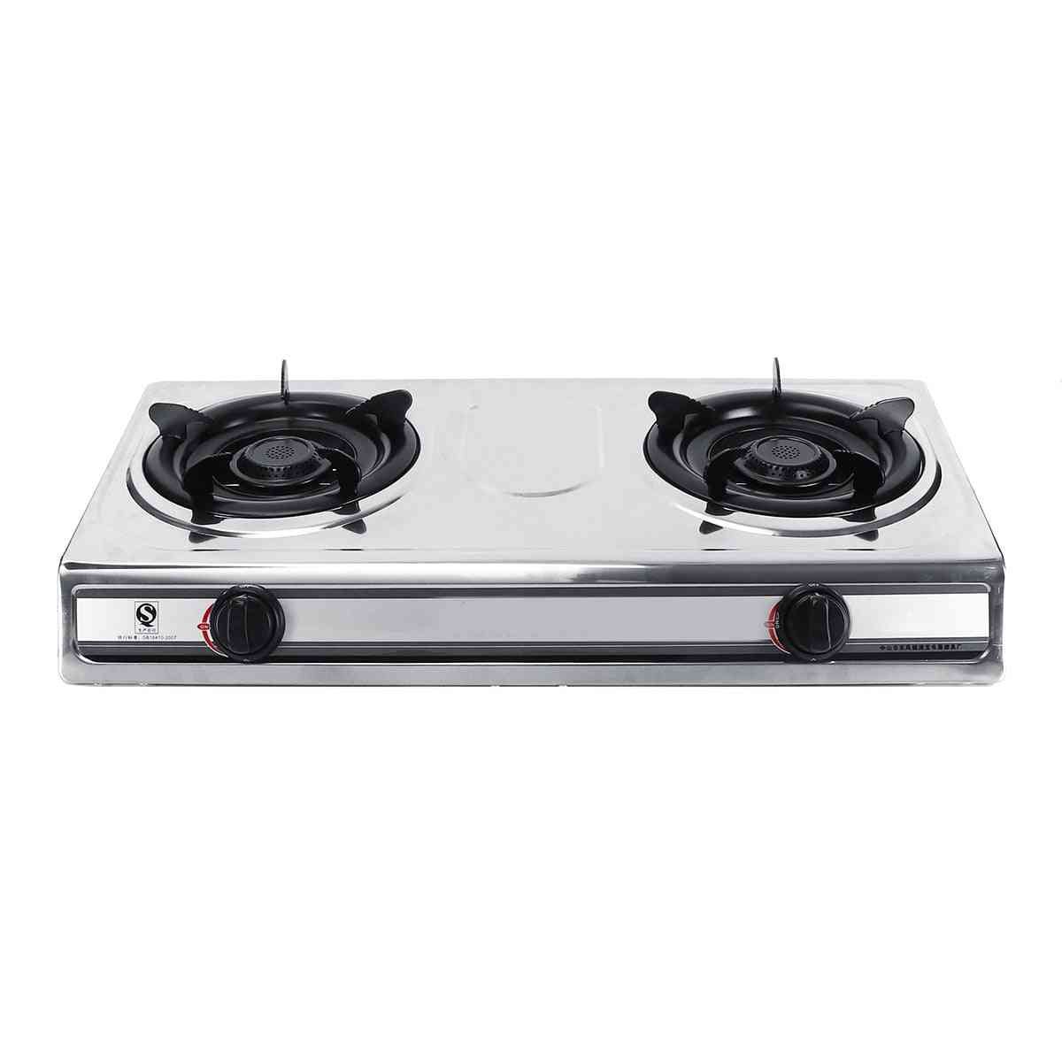 Fierce Double-stove & Benchtop Lpg Liquefied, Cooker Stove With Two Pots