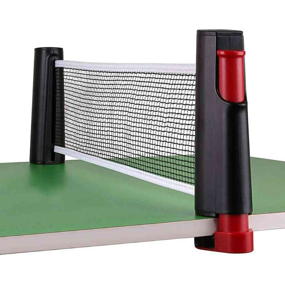 Portable And Retractable Ping Pong Net Rack