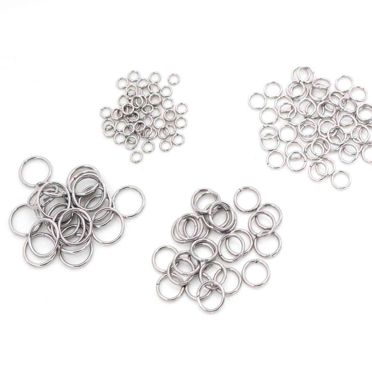 200pcs Stainless Steel Diy Jewelry Findings