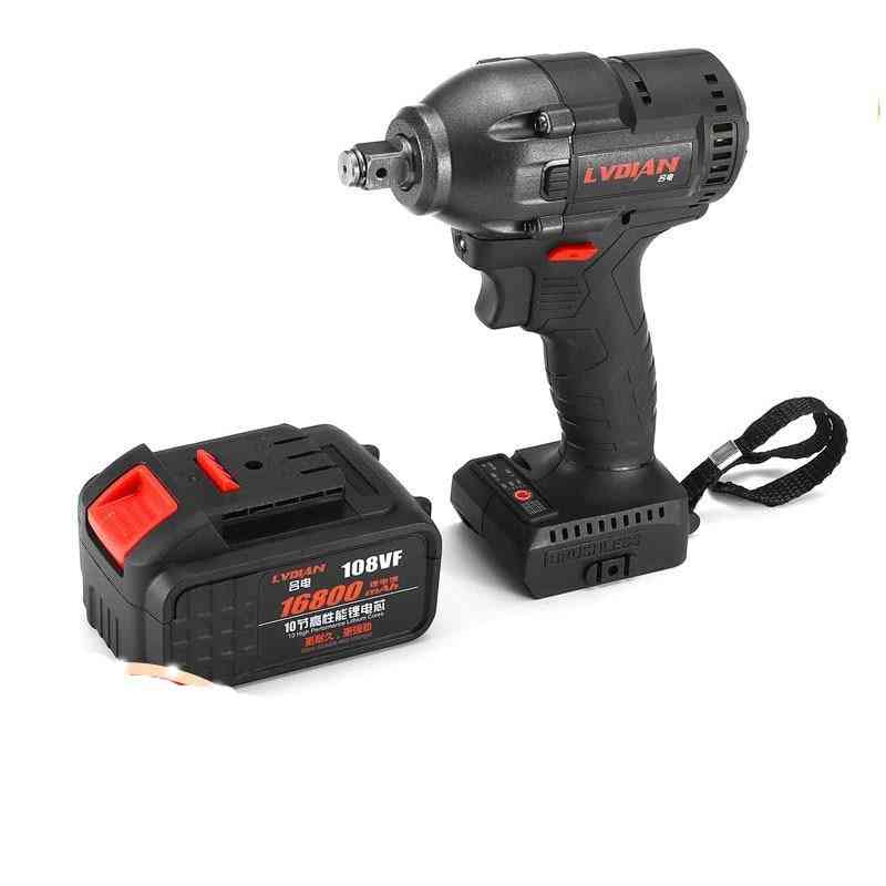 Brushless Electric Power Wrench, Rechargeable Lithium-ion Battery, Torque Hand Drill