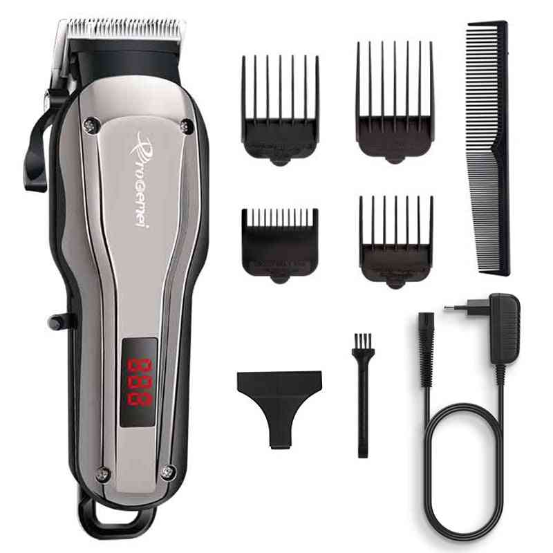 Electric Rechargeable- Hair Cutting, Clipper Barber, Trimmer Machine
