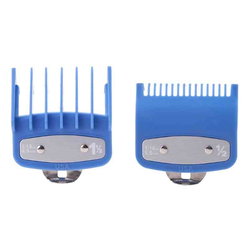 Professional- Cutting Hair Clipper, Limit Comb With Metal Clip Tool
