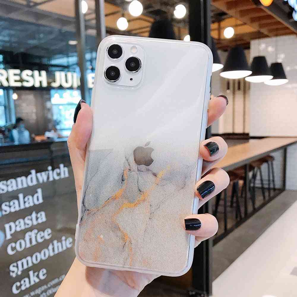 Vintage Colorful Marble Phone Case, Cover For Iphone Set-1