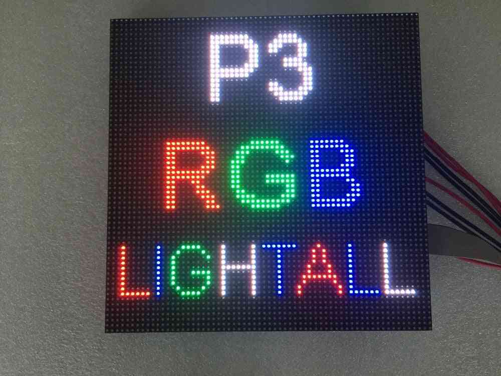 64x64 korkealaatuinen led-paneeli sisäkäyttöinen rgb hd p3 -moduuli videoseinä