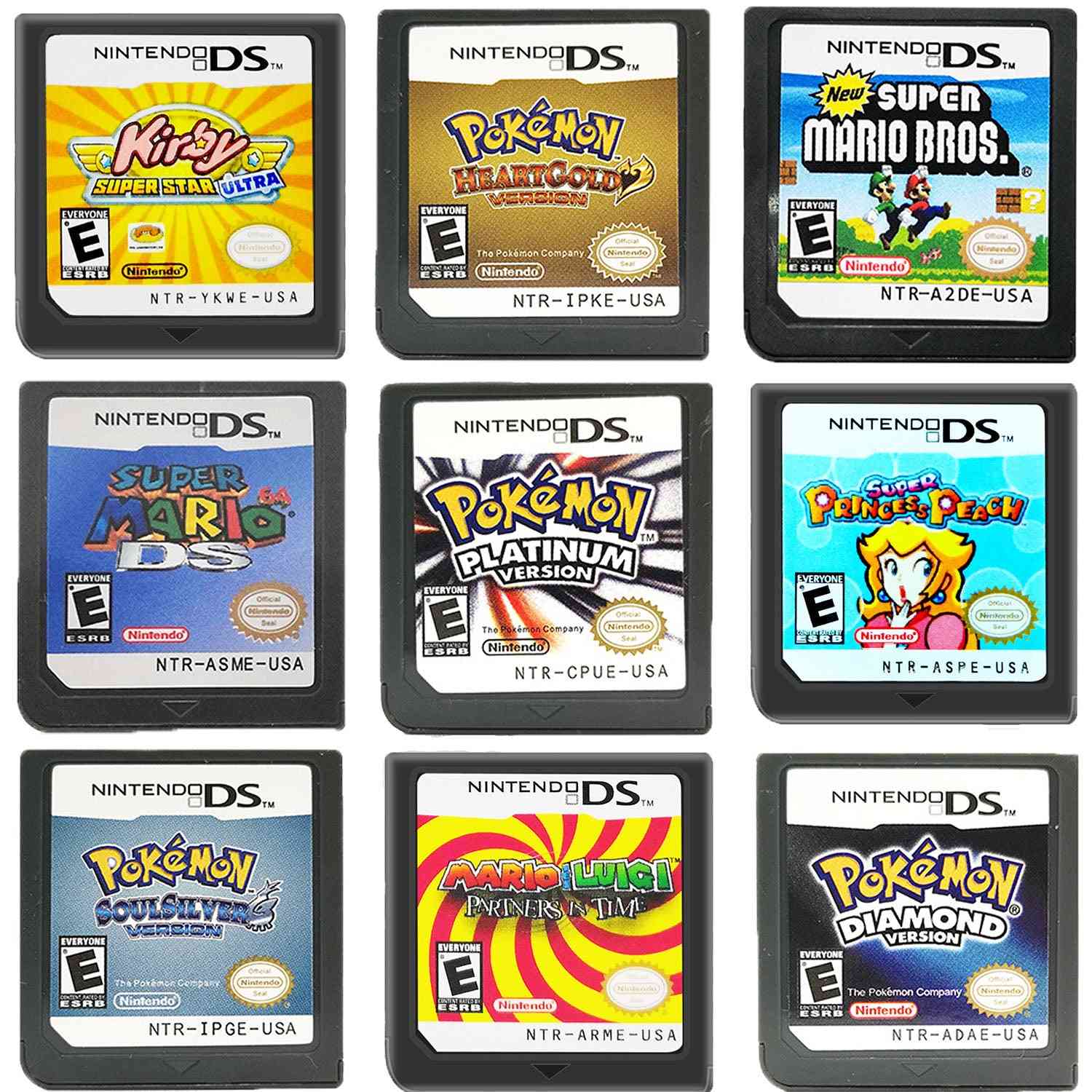 Console Game Cartridge Card, English Language For Ds 3ds 2ds