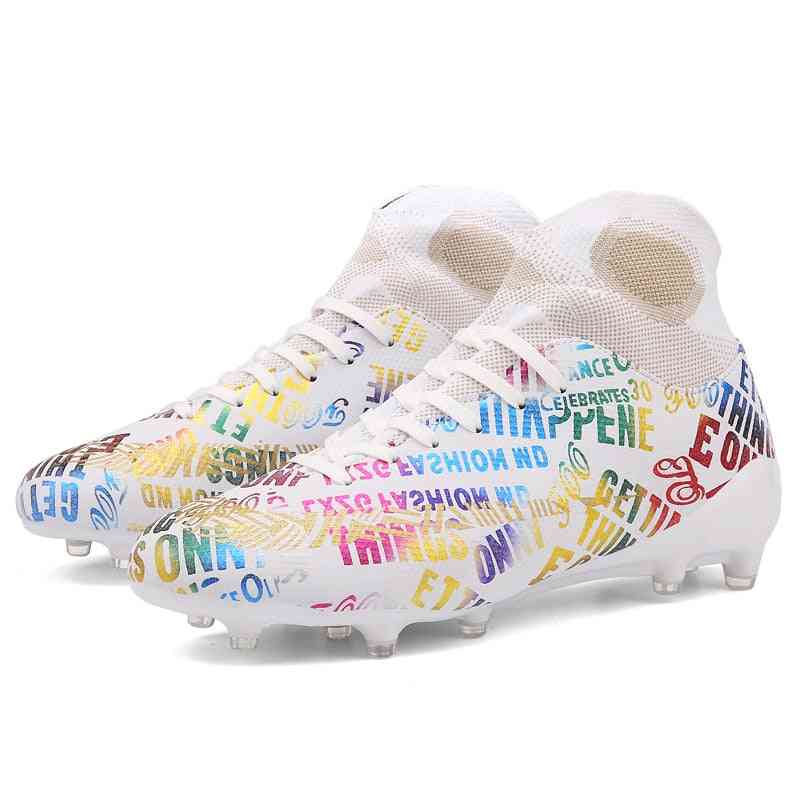 Breathable Outdoor High Football Boots