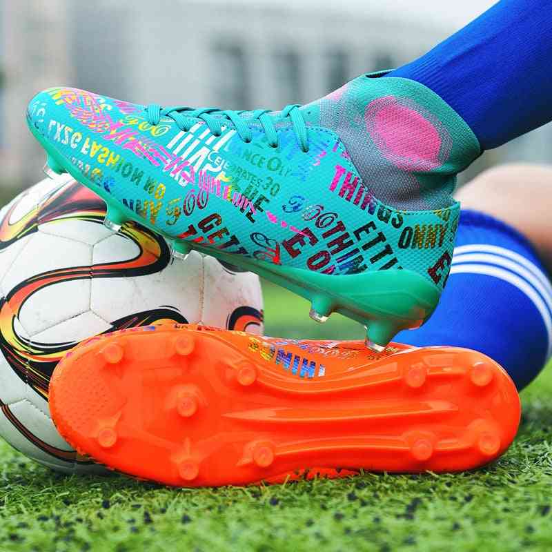 Breathable Outdoor High Football Boots