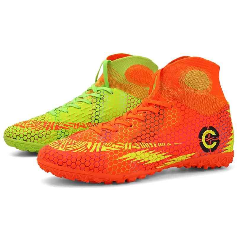 Men's High Tops Long Spikes, Outdoor Training Shoes