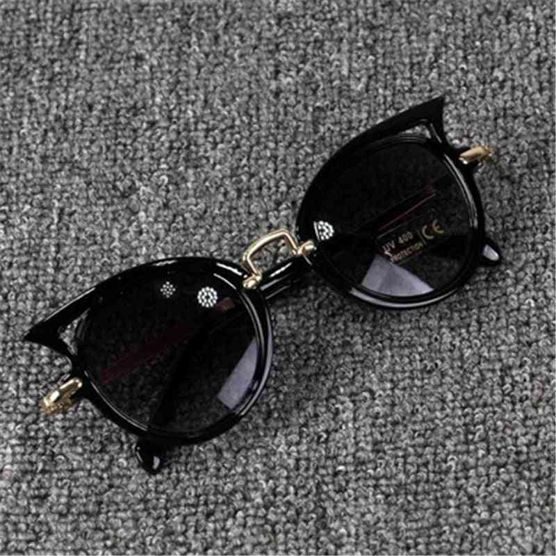 Kocie oko-soczewka uv400, okulary przeciwsłoneczne, urocze okulary, okulary przeciwsłoneczne