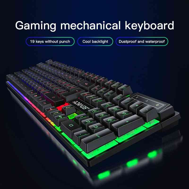 Gaming And Mouse, Wired Backlight, Keyboard