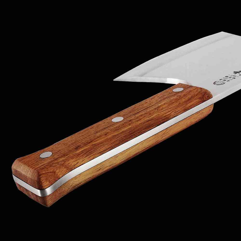 Corte de acero inoxidable forjado, cuchillo para picar hueso, picador de chef, hacha de corte