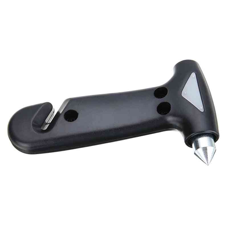 Mini Safety Hammer For Car Glass Breaker, Seatbelt Cutter, Window Blade Tool