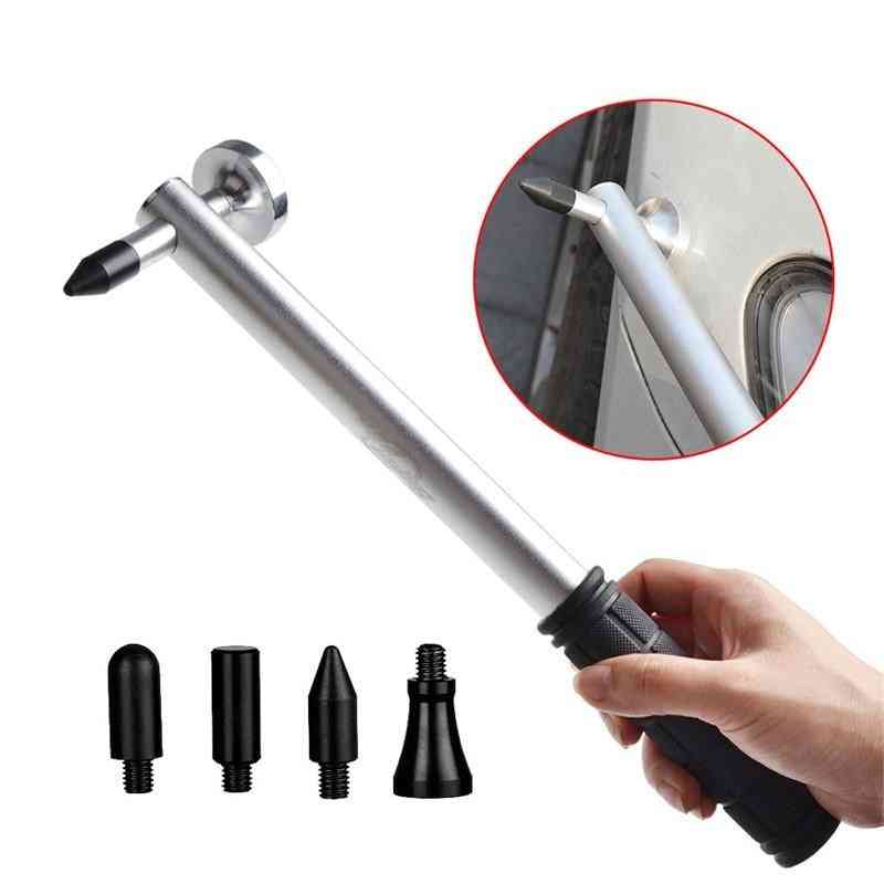 Tap-down Pen, Knock-down, Nail Hammer With 5-head Paintless, Dent Repair, Removal Tools