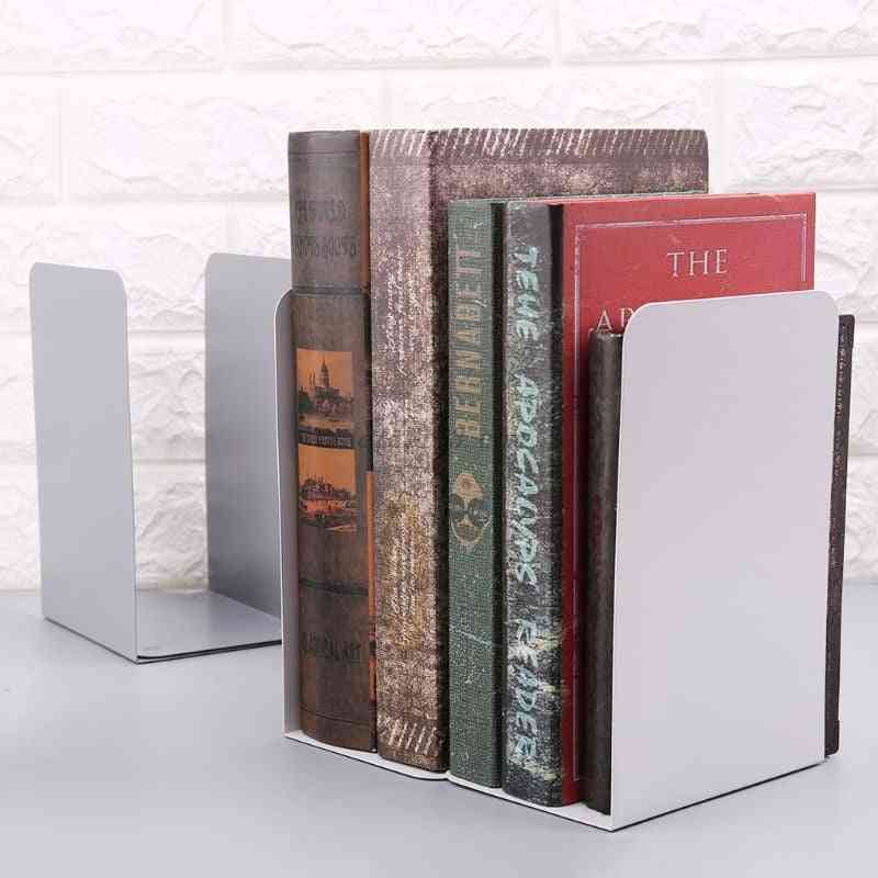 Metal Storage Holder For Organize Bookend