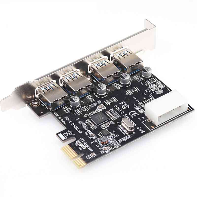 USB 3.0 PCI-E rozširujúca karta, adaptér PCI Express Hub