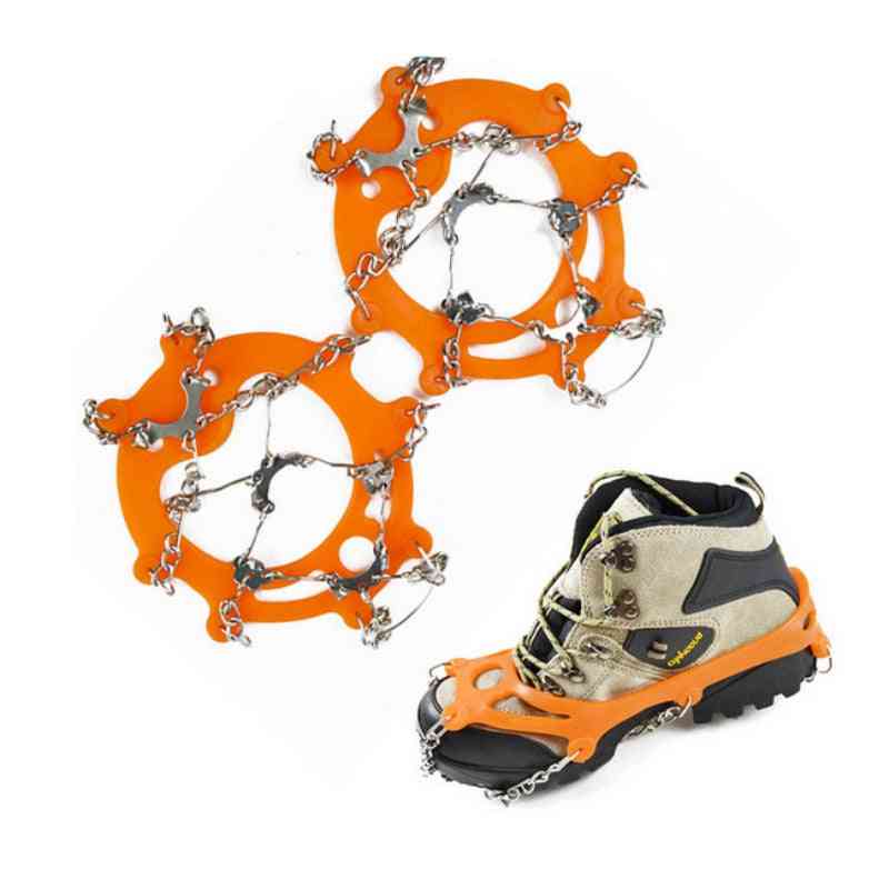 Glace universelle en silicone anti-dérapante pour chaussures de neige pointes poignées antidérapantes couvre-chaussures