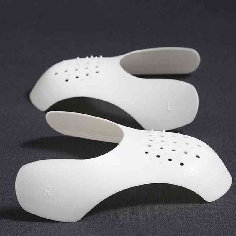 Zapato protector para zapatillas de deporte anti pliegue toe caps shoes camilla expansor