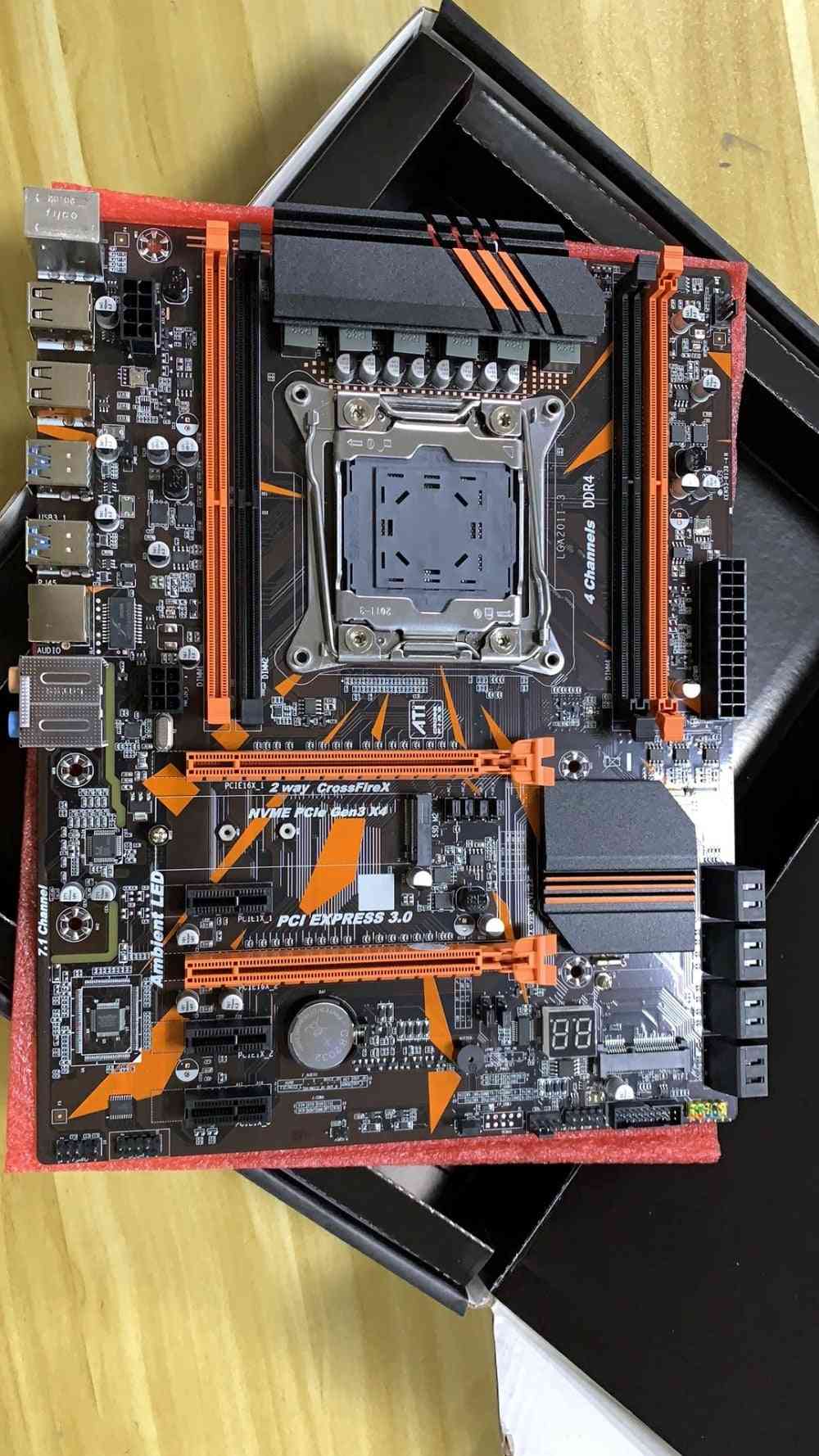 X99 d4 hovedkort sett med xeon e5 2620 v3 LGA2011-3 CPU