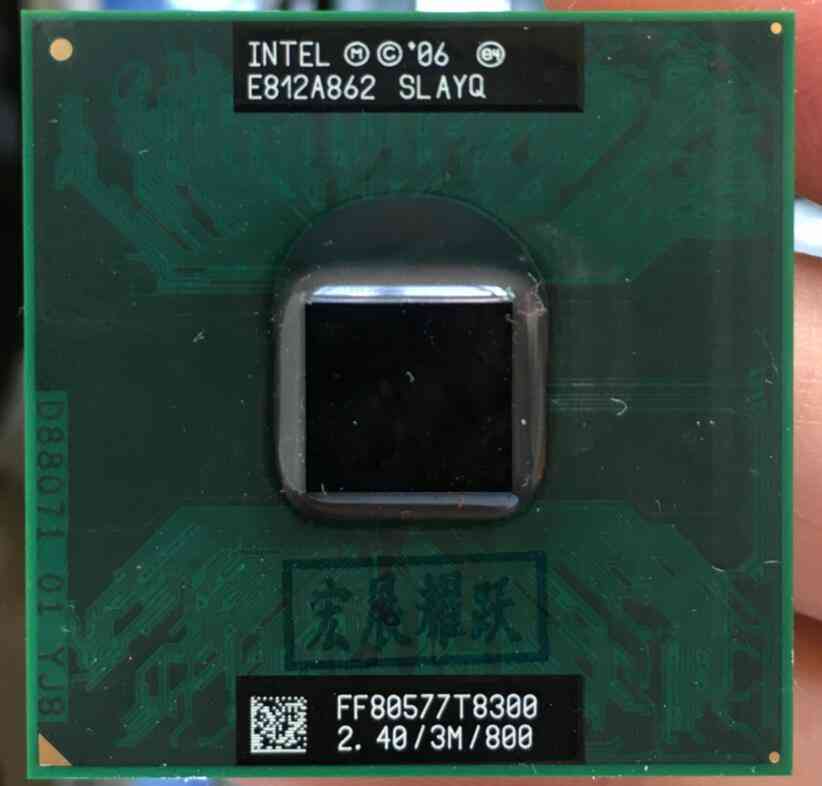 ядро 2 duo t8300 процесор лаптоп процесор