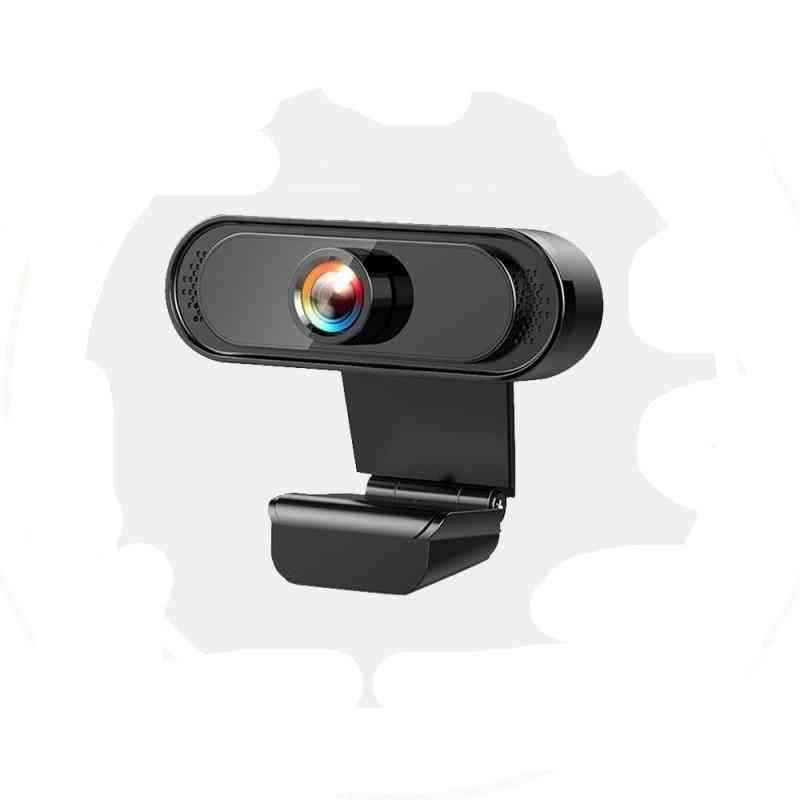 Usb 2.0 - full hd, digital webbkamera med mikrofon för datorbärbar dator (1080p)