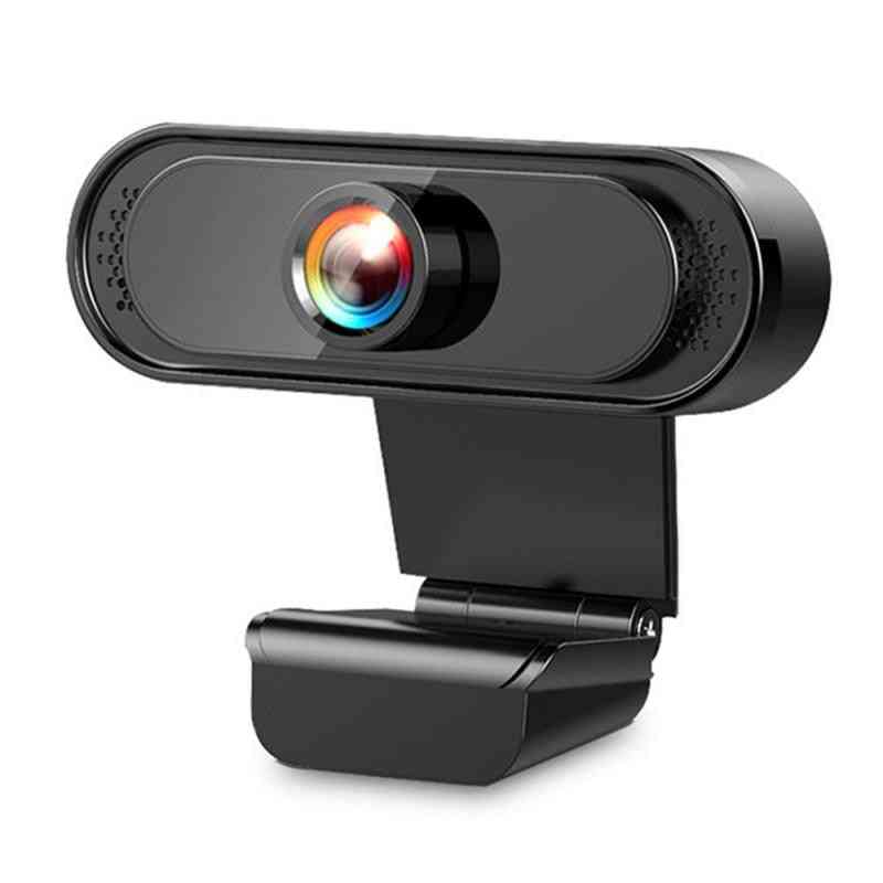 Usb 2.0 - full hd, digital webbkamera med mikrofon för datorbärbar dator (1080p)