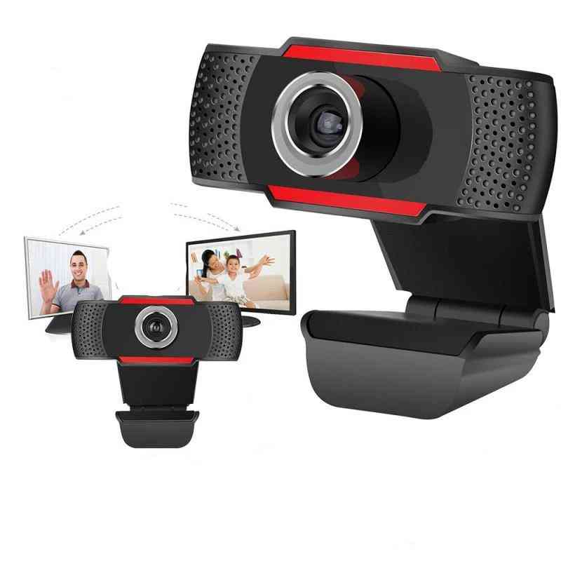 Webcam digital full hd 1080p computador usb com microfone