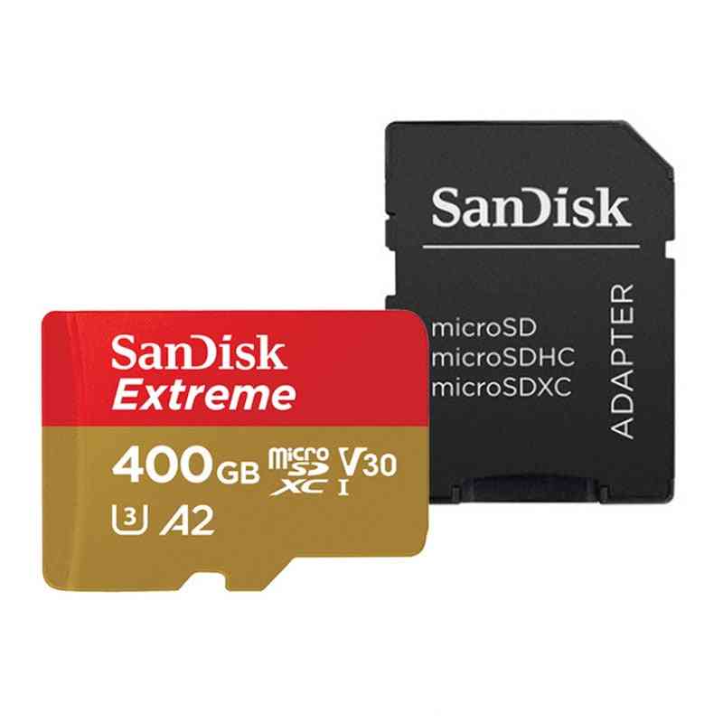 Extreme Micro Sd Card, 128gb Flash Memory Card, U3/ 4k/ V30 Tf Cards