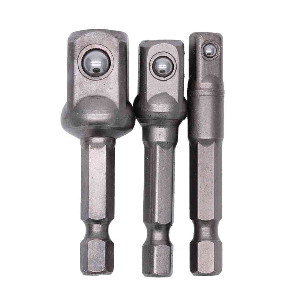 Hex Power Drill Driver Socket Bits Set, Adapter Wrench Sleeve Extension Bar