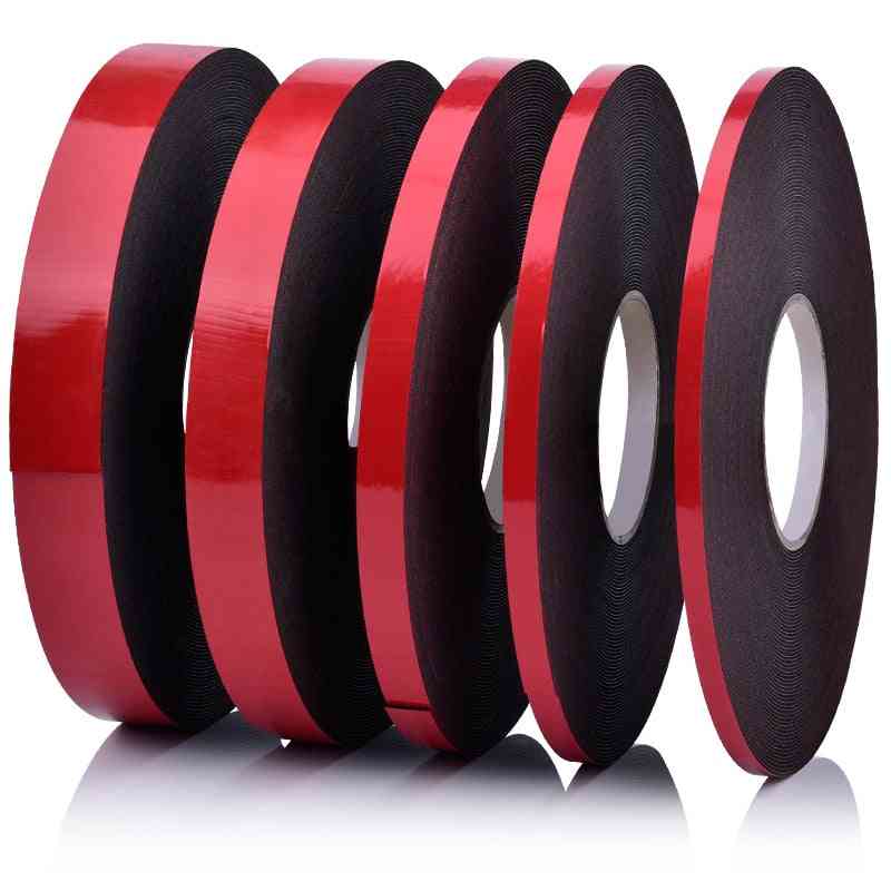 10m Strong Adhesive, Sponge Mounting- Double - Sided Sealing Foam Tape