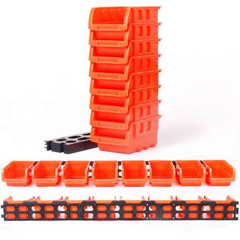 Abs Wall-mounted Foldable Tray, Hardware Screw Tool Storage Box